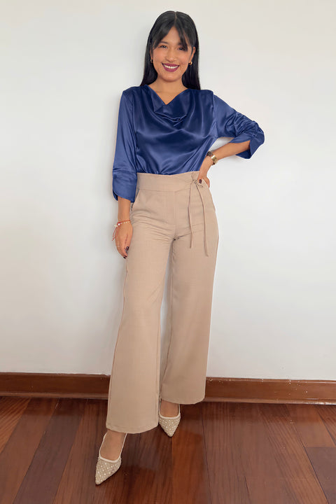BLUSA COWL