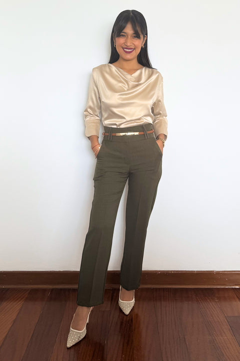 BLUSA COWL