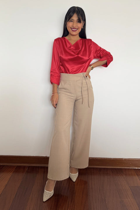 BLUSA COWL